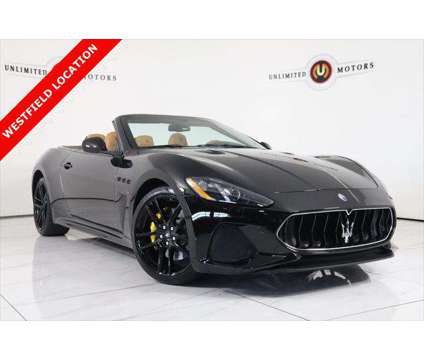 2018 Maserati GranTurismo MC is a Black 2018 Maserati GranTurismo MC Convertible in Westfield IN