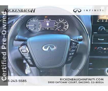 2024 Infiniti QX80 SENSORY AWD is a Grey 2024 Infiniti QX80 SUV in Dacono CO