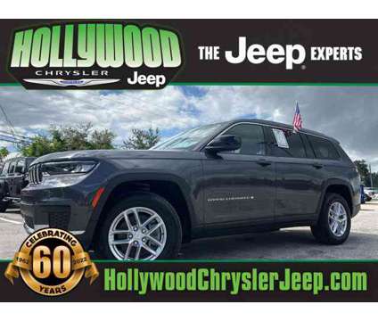 2024 Jeep Grand Cherokee L Laredo X is a Grey 2024 Jeep grand cherokee SUV in Fort Lauderdale FL