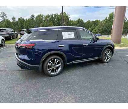 2024 Infiniti QX60 LUXE is a Blue 2024 Infiniti QX60 Luxe SUV in Columbia SC