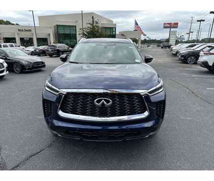 2024 Infiniti QX60 LUXE is a Blue 2024 Infiniti QX60 Luxe SUV in Columbia SC