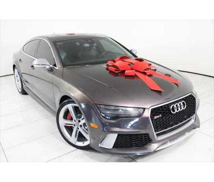 2016 Audi RS 7 4.0T Prestige is a Grey 2016 Audi RS 7 4.0T Hatchback in Westfield IN