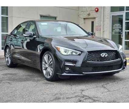 2024 Infiniti Q50 SENSORY AWD is a Black 2024 Infiniti Q50 Sedan in Newark DE