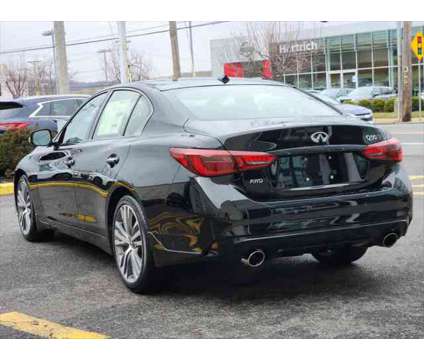 2024 Infiniti Q50 SENSORY AWD is a Black 2024 Infiniti Q50 Sedan in Newark DE