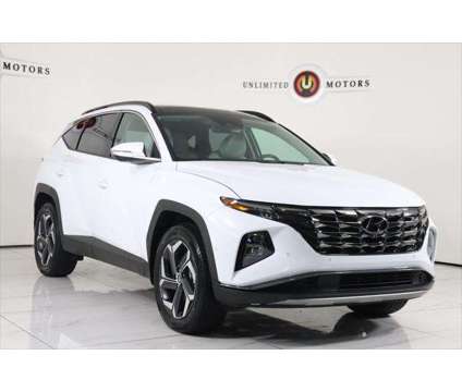 2023 Hyundai Tucson Hybrid Limited is a White 2023 Hyundai Tucson Limited Hybrid in Westfield IN