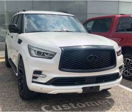 2019 Infiniti QX80 LUXE is a White 2019 Infiniti QX80 SUV in Fort Worth TX