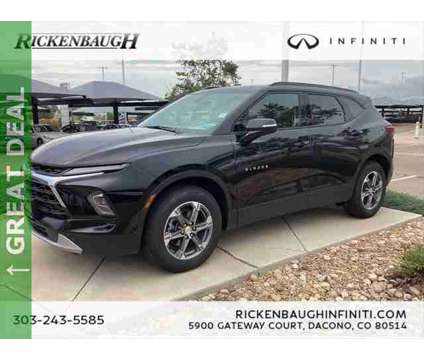 2023 Chevrolet Blazer AWD 3LT is a Black 2023 Chevrolet Blazer 2dr SUV in Dacono CO