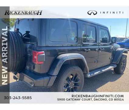 2021 Jeep Wrangler Unlimited High Altitude 4x4 is a Black 2021 Jeep Wrangler Unlimited SUV in Dacono CO