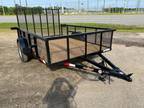 2024 Down 2 Earth 76x10ut utility atv mower trailer