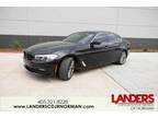 2018 BMW 5-Series Black, 65K miles