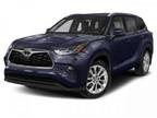 2021 Toyota Highlander Blue, 35K miles