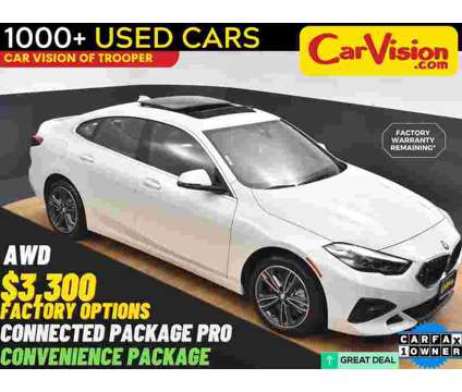 2021 BMW 2 Series 228i xDrive is a White 2021 BMW 228 Model i Sedan in Norristown PA