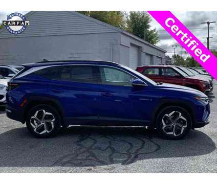 2022 Hyundai Tucson Limited is a Blue 2022 Hyundai Tucson Limited SUV in Pittsfield MA