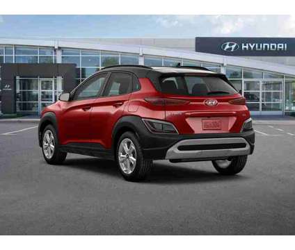 2023 Hyundai Kona SEL is a Black, Red 2023 Hyundai Kona SEL SUV in Ann Arbor MI