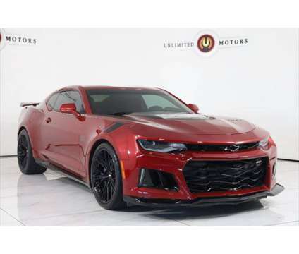 2018 Chevrolet Camaro ZL1 is a Red 2018 Chevrolet Camaro ZL1 Coupe in Westfield IN