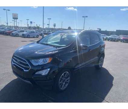 2021 Ford EcoSport Titanium is a Black 2021 Ford EcoSport Titanium Car for Sale in Bourbonnais IL