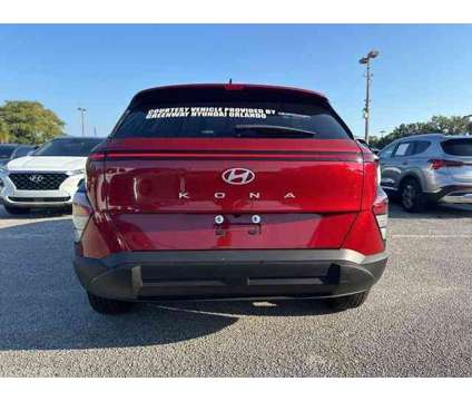 2024 Hyundai Kona SEL is a Red 2024 Hyundai Kona SEL SUV in Orlando FL