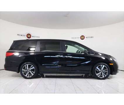 2022 Honda Odyssey Touring is a Black 2022 Honda Odyssey Touring Car for Sale in Westfield IN