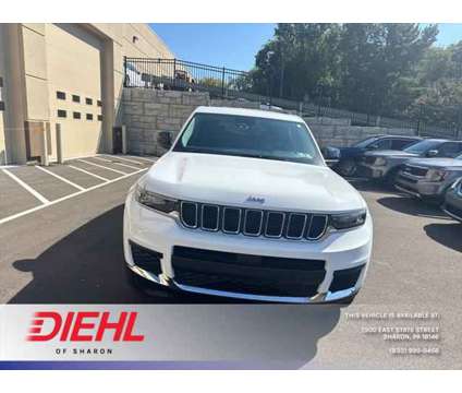 2021 Jeep Grand Cherokee L Laredo 4x4 is a White 2021 Jeep grand cherokee SUV in Sharon PA