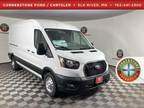 2024 Ford Transit White, 14 miles