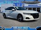 2021 Honda Accord Hybrid White, 43K miles