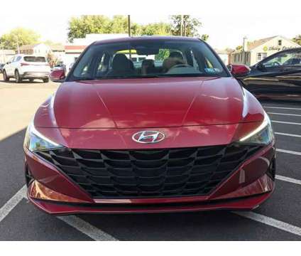 2022 Hyundai Elantra SEL is a Red 2022 Hyundai Elantra Sedan in Quakertown PA