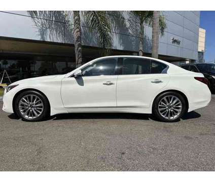 2021 Infiniti Q50 LUXE is a White 2021 Infiniti Q50 Sedan in Torrance CA