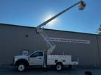 2017 Ford F550 4x4 6.7L Powerstroke 45ft Bucket Truck Diesel ETI ETC40IH 45ft