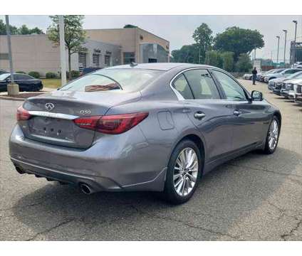 2021 Infiniti Q50 LUXE AWD is a Grey 2021 Infiniti Q50 Sedan in Clifton NJ