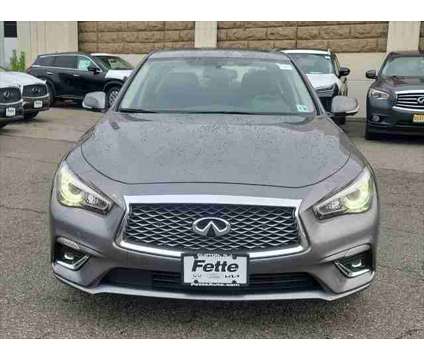 2021 Infiniti Q50 LUXE AWD is a Grey 2021 Infiniti Q50 Sedan in Clifton NJ