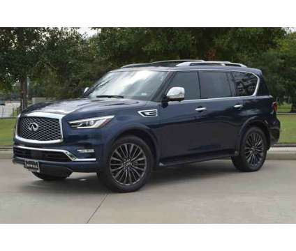 2023 Infiniti QX80 SENSORY is a Blue 2023 Infiniti QX80 SUV in Houston TX