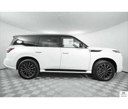 2025 Infiniti QX80 AUTOGRAPH AWD is a Black, White 2025 Infiniti QX80 SUV in Stuart FL