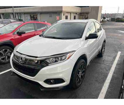 2021 Honda HR-V Sport is a Silver, White 2021 Honda HR-V SUV in Kansas City MO