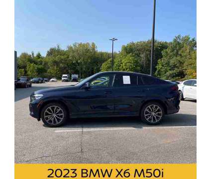 2023 BMW X6 M50i is a Blue 2023 BMW X6 SUV in Barrington IL