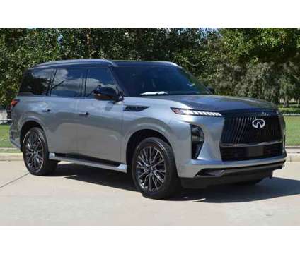 2025 Infiniti QX80 AUTOGRAPH AWD is a Black 2025 Infiniti QX80 SUV in Houston TX