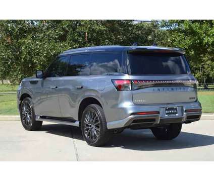 2025 Infiniti QX80 AUTOGRAPH AWD is a Black 2025 Infiniti QX80 SUV in Houston TX