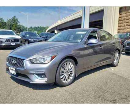 2021 Infiniti Q50 LUXE AWD is a Grey 2021 Infiniti Q50 Sedan in Clifton NJ