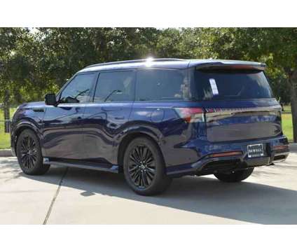 2025 Infiniti QX80 LUXE AWD is a Blue 2025 Infiniti QX80 SUV in Houston TX