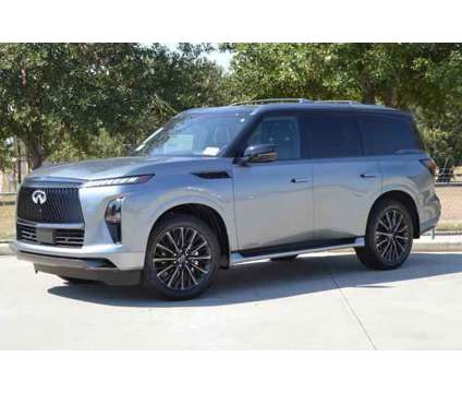 2025 Infiniti QX80 AUTOGRAPH AWD is a Black 2025 Infiniti QX80 SUV in Houston TX