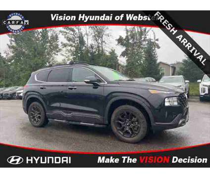 2022 Hyundai Santa Fe XRT is a Black 2022 Hyundai Santa Fe SUV in Webster NY