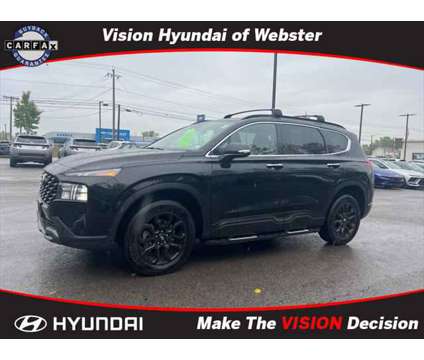 2022 Hyundai Santa Fe XRT is a Black 2022 Hyundai Santa Fe SUV in Webster NY