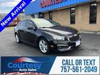 2015 Chevrolet Cruze Black, 73K miles