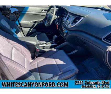 2018 Hyundai Tucson SE is a Black 2018 Hyundai Tucson SE SUV in Spearfish SD