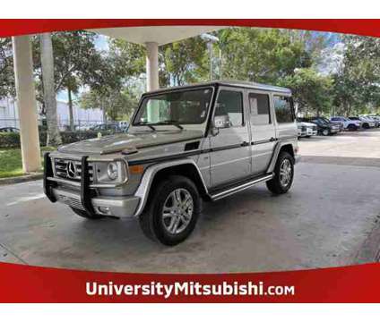 2011 Mercedes-Benz G-Class G 550 is a Silver 2011 Mercedes-Benz G Class G550 SUV in Fort Lauderdale FL