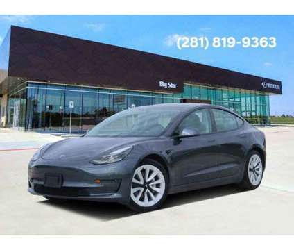 2021 Tesla Model 3 Standard Range Plus is a Silver 2021 Tesla Model 3 Sedan in Friendswood TX