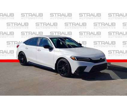 2022 Honda Civic Sport is a Silver, White 2022 Honda Civic Sport Car for Sale in Triadelphia WV