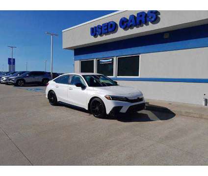 2022 Honda Civic Sport is a Silver, White 2022 Honda Civic Sport Car for Sale in Triadelphia WV