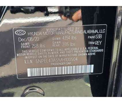 2021 Hyundai Sonata SEL is a Black 2021 Hyundai Sonata SE Car for Sale in Philadelphia PA