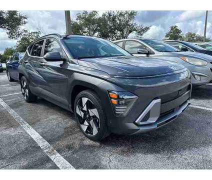 2024 Hyundai Kona Limited is a Grey 2024 Hyundai Kona Limited Car for Sale in Cocoa FL