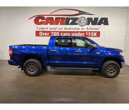 2014 Toyota Tundra Platinum 5.7L V8 is a Blue 2014 Toyota Tundra Platinum Truck in Chandler AZ